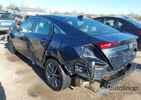 2019 Honda Civic Ex z USA, uszkodzony, nr VIN 19XFC1F34KE019864